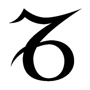 capricornsymbol-font